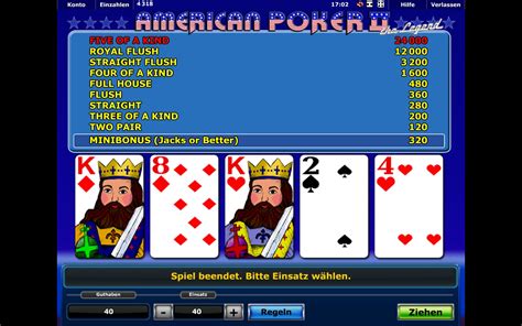 Poker ca la aparate 2 americana download